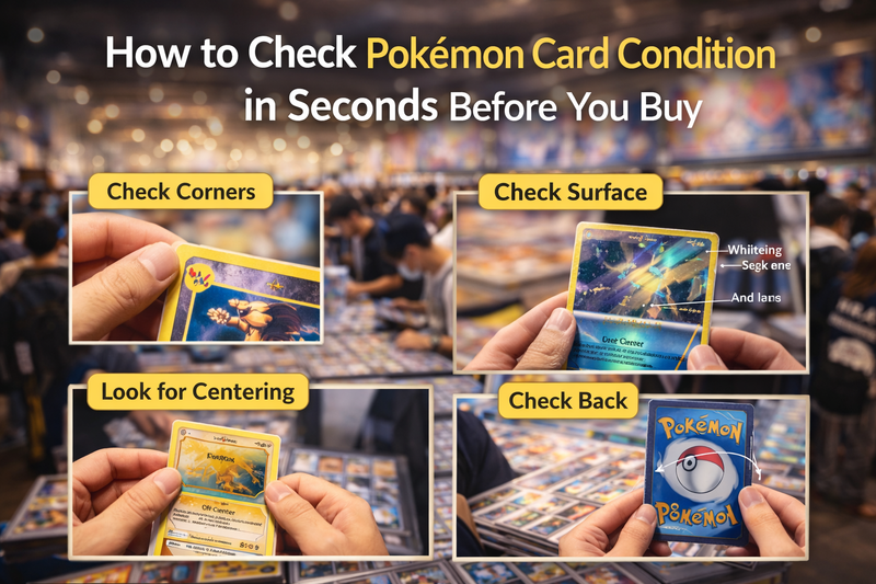 How to Check Pokémon Card Condition in Seconds Before You Buy