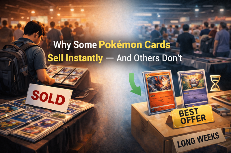 Why Some Pokémon Cards Sell Instantly — And Others Don’t