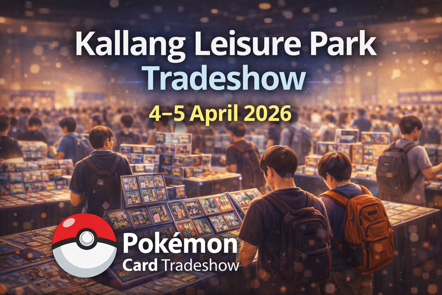 Pokémon Card Tradeshow at Kallang Leisure Park (4–5 April 2026)