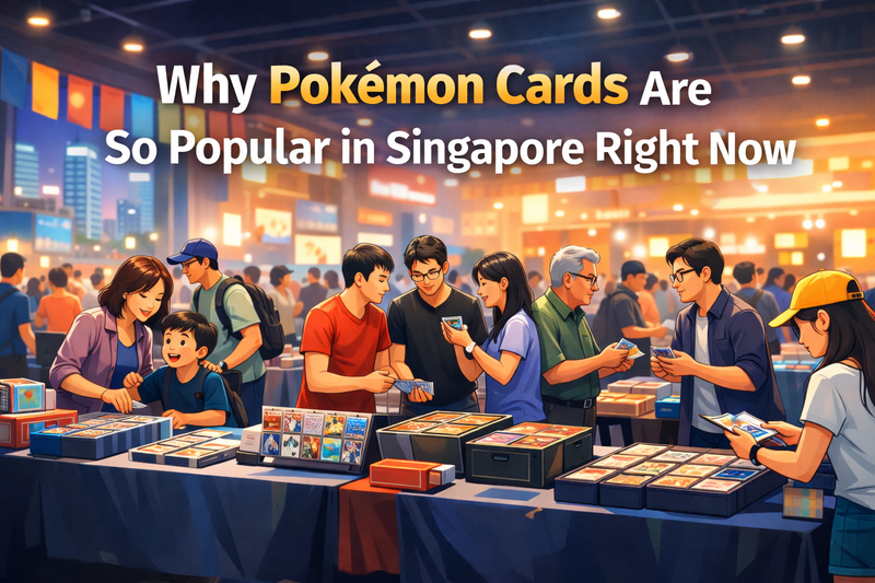 Why Pokémon Cards Are So Popular in Singapore Right Now