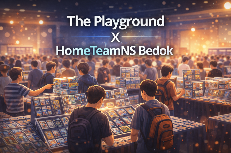 The Playground x HomeTeamNS Bedok – Pokémon Tradeshow (21–22 Feb 2026)
