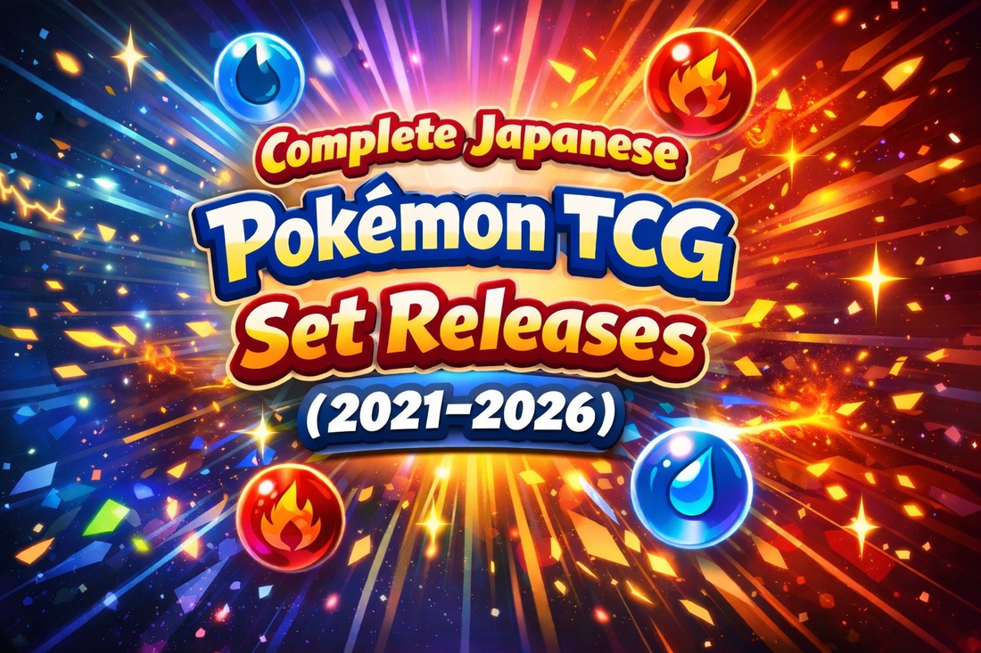Complete Japanese Pokémon TCG Set Releases (2021–2026)